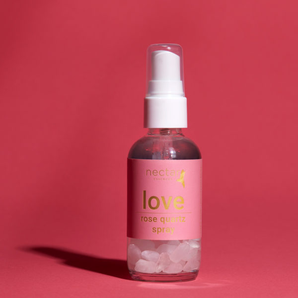 love rose quartz spray+