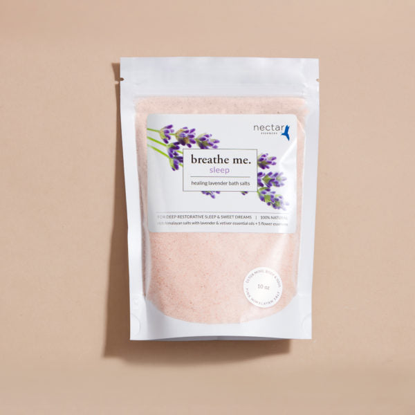 Healing Bath Salt Trio – sleep blend infused with calming botanicals to promote deep rest.