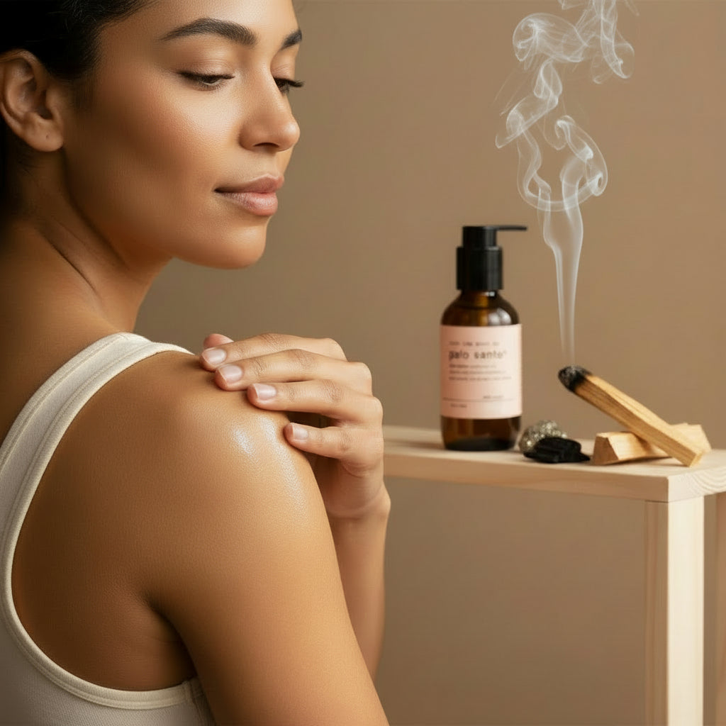 palo santo+ high vibe body oil